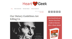 Desktop Screenshot of heartgeek.com
